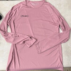Reel life Pink Long Sleeve Tee. large
